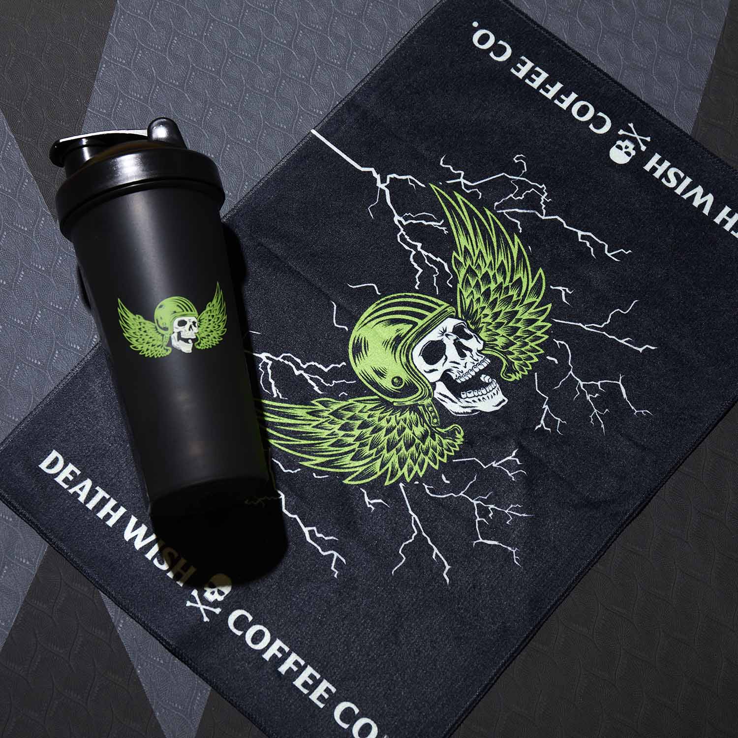 Blood, Sweat And Coffee Gym Towel - Image 3