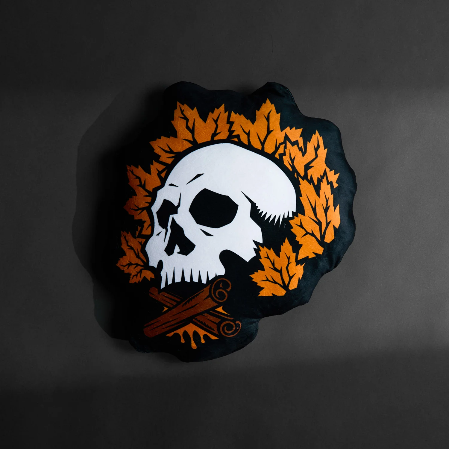 Maple Cinnamon Flavor Skull Pillow - Image 2