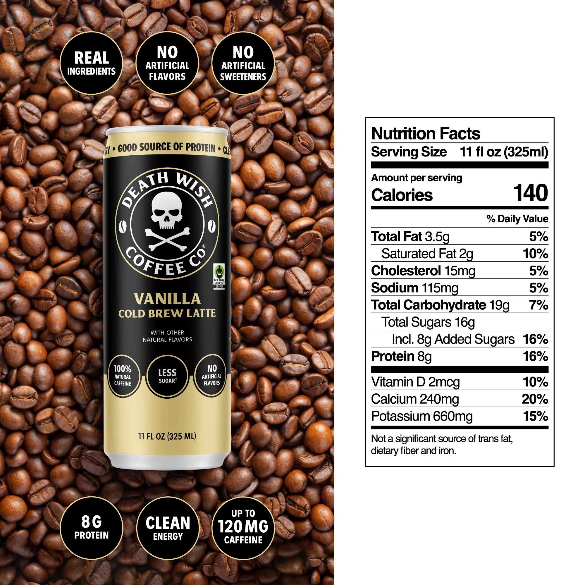 Vanilla Cold Brew Latte - Image 2